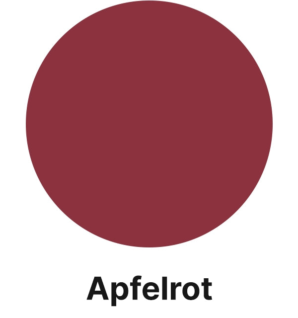 Farbe Apfelrot