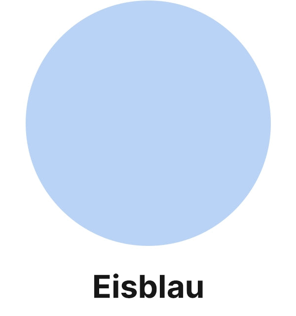 Farbe Eisblau
